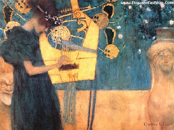 Die Music Gustav Klimt Paintings