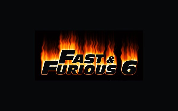 Fast and Furious 6 Movie Burnning Words Wallpapers