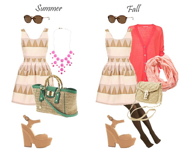 Transition into fall with your summer wardrobe