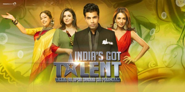 India's Got Talent Season 4 Serial - Judges Poster Wallpaper
