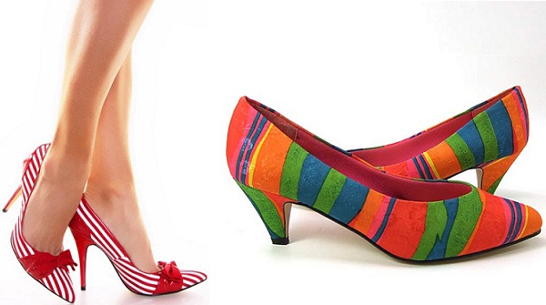 Summer Shoe Trends - Striped Shoes