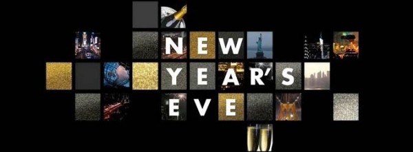 New Year's Eve Facebook (FB) Timeline Covers 2021