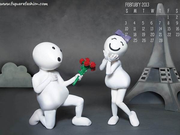 Vodafone Zoozoo February Calendar Propose Day 2021 HD Wallpapers