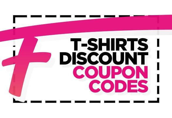 T-Shirts Discount Coupons Codes