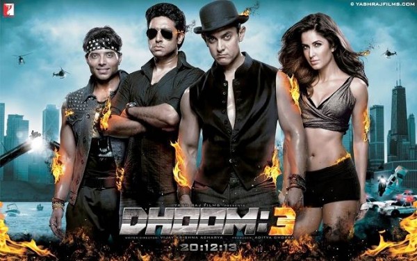 Dhoom 3 Movie Poster HD Wallpapers 2013