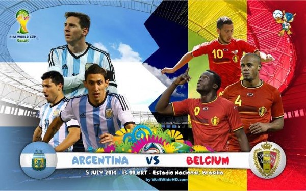Argentina vs Belgium World Cup 2014 Quarter Finals HD Wallpapers