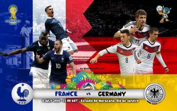 France vs Germany World Cup 2014 Quarter Finals HD Wallpapers