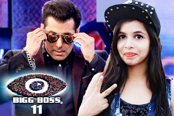 Dhinchak Pooja Bigg Boss 11 with Salman Khan HD Wallpapers, Pictures, Images, Photos