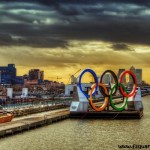 Beautiful London Olympics Rings 2012