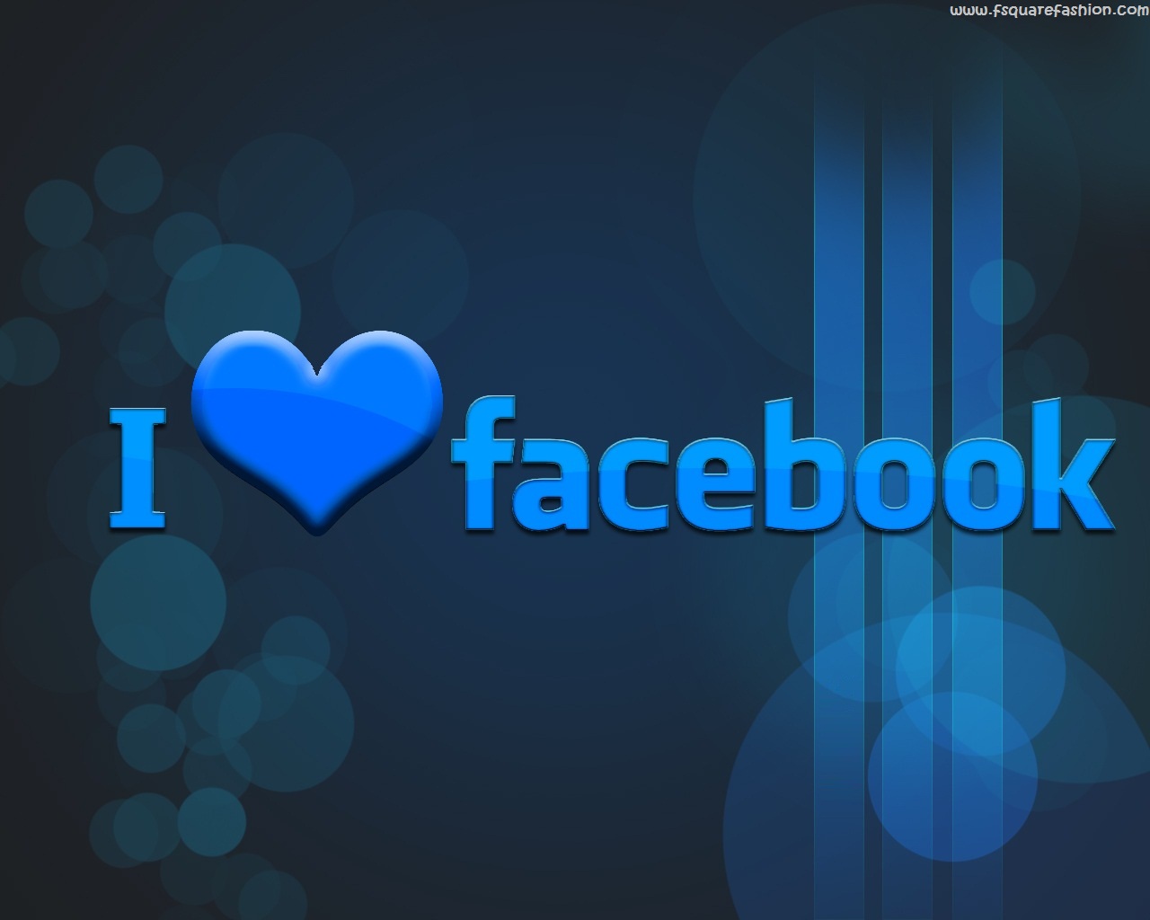 I Love Facebook HD Wallpapers 1280x1024