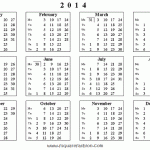 Monthly Calendar 2014 Wallpapers