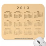 Mousepad Online Calendar 2013 HD Wallpapers