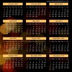 Online Calendar 2012 HD Wallpapers