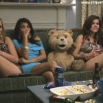Ted Sitting with Hot Girls Ted Movie 2012