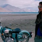 Anushka Sharma with Bike in Jab Tak Hai Jaan Movie Pictures HD Wallpapers