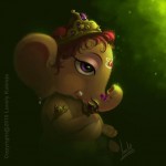 Cute Baby Ganesh Wallpaper