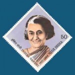 Indira Gandhi Photos on Tickets