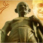 Mahatma Gandhi Statue HD Wallpaper