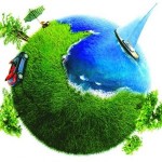 World Tourism Day 3D Earth Wallpaper