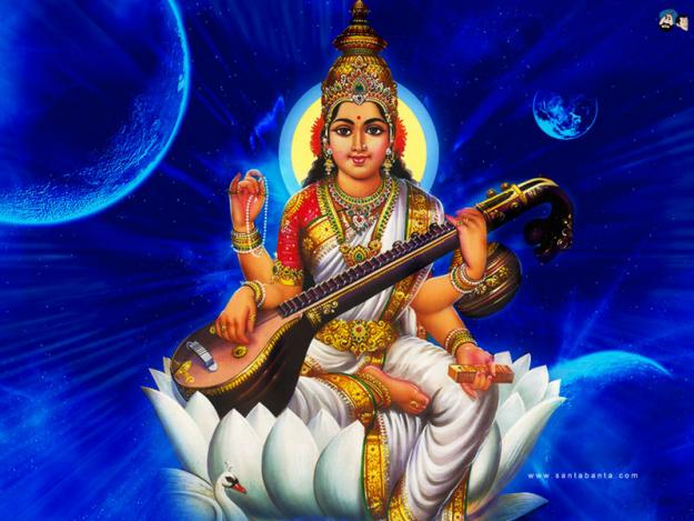 Maa Saraswati Goddess HD Wallpapers