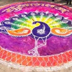 Diwali Rangoli Peacock Designs Images