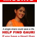 Gauri Bhonsle Missing Star Plus Poster Pictures