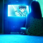 Girl Watching tv on World Television Day 2015