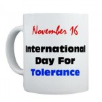 November 16 International Day for Tolerance