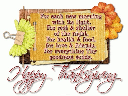 Thanksgiving Day 2016 Greetings & Wishes