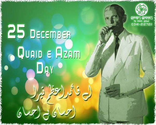 25 December Quaid-e-Azam Day 2015 Wallpapers, Pictures, Images & Photos