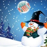 Black Hat Snowman HD Wallpapers