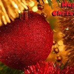 Happy Christmas Red Ball Wallpapers, Pictures, Images & Photos 2018