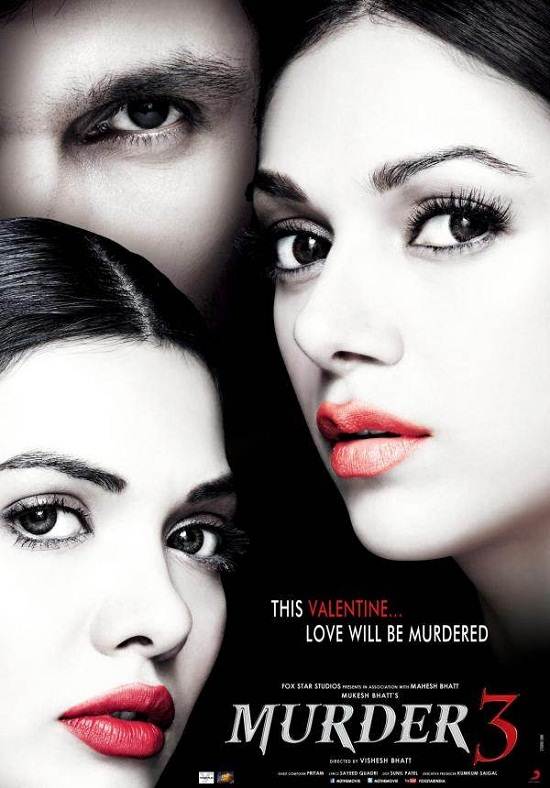 Main poster of Murder 3 is Revealed ft. Randeep Hooda, Adity Rao Hydari & Sara Loren