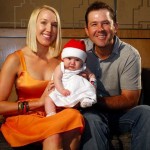 Ricky Ponting with Wife and Baby Pictures, Images & Photos