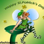 Happy St Patrick's Day 2015 Anime Girl HD Wallpapers Photos