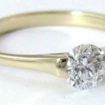 Engagement Rings in Bold Gold The New Trend