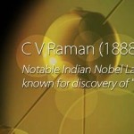 C. V. Raman (1888-1970)Pictures, Images, Photos Banner