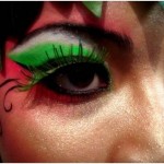 Ways to create elegant masquerade masks with make-up