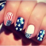 4th of July Nail Art Designs Pinterest Ideas Pictures 2015