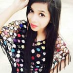 Dhinchak Pooja Pics in Crown Bigg Boss 11 winner pictures Images 2017